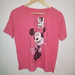Disney Pink Minnie mouse tee shirt